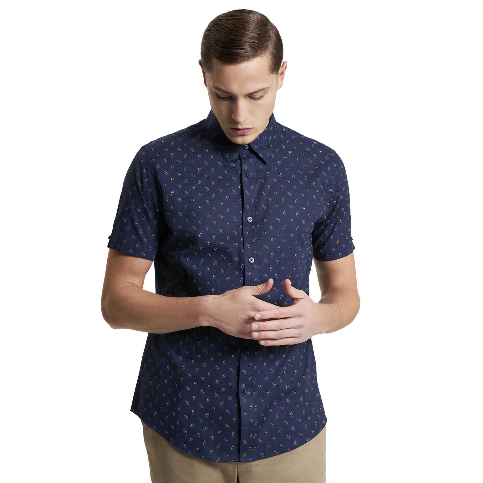 Ben Sherman Stipple Print Shirt